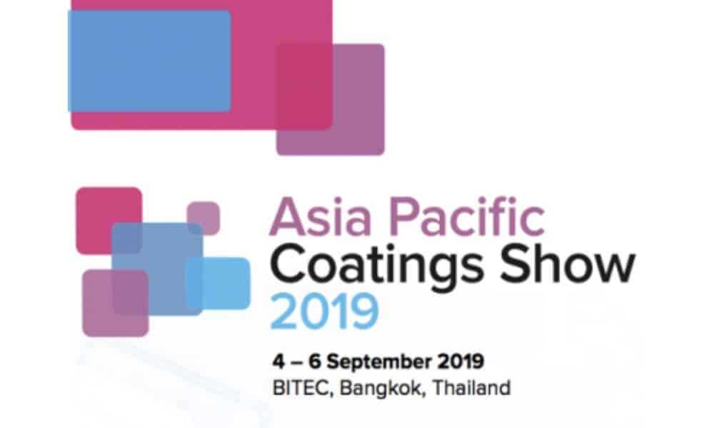 Asia Pacific Coatings Show by DMG Events (MEA) Ltd 2019